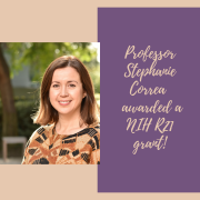 Professor Stephanie Correa awarded a NIH R21 grant!