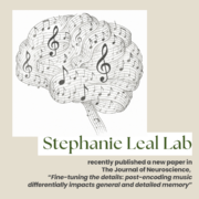 The Stephanie Leal Lab Publishes New Paper in The Journal of Neuroscience