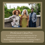 Professor Gina Poe is co-featured in the UCLA Newsroom